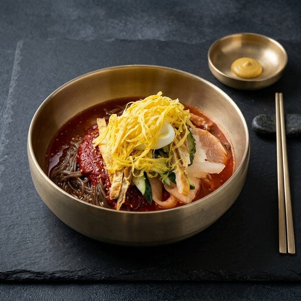 얼치기 섞음냉면