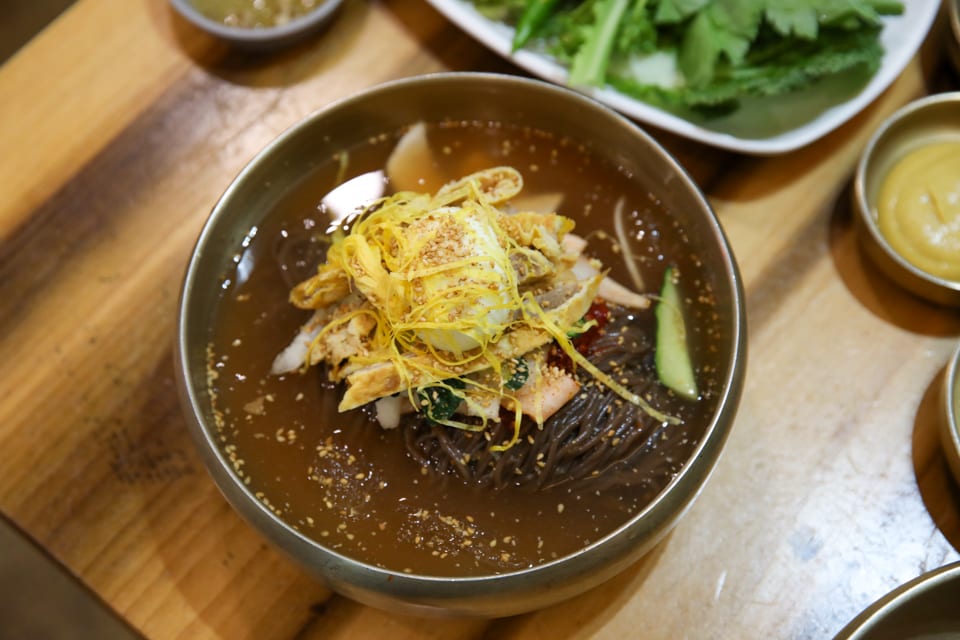진주 얼치기 살얼음 동치미 육수의 원조 진주 물냉면, 진주 육전냉면 안내