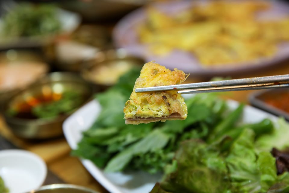 진주 얼치기 주문 즉시 부쳐 내는 진주 육전, 진주 육전냉면 안내 4번째 컷