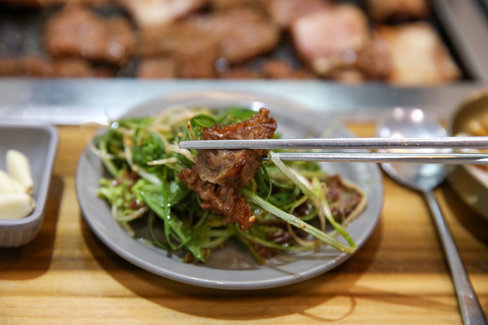 진주 얼치기 잘 익은 소양념갈비 한 점, 선주후면 안내 2번째 컷