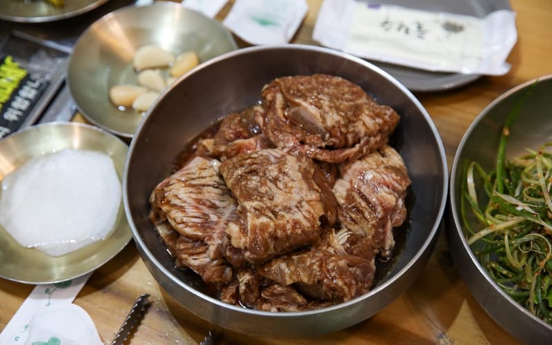 진주 소갈비 한 상, 주문부터 마지막 한 점까지의 기록 대표 사진 미리보기 (진주 돼지갈비 글에서 이어짐)