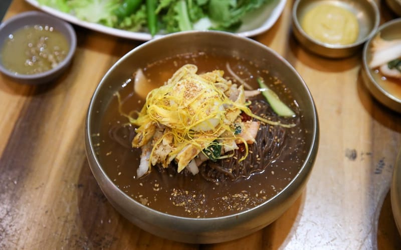 진주냉면 맛집을 찾는 분들을 위한 완전 안내, 주약동 얼치기 대표 사진 미리보기 (진주냉면 육수 글에서 이어짐)