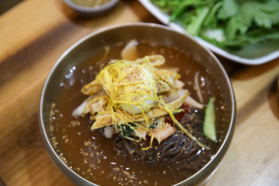진주 얼치기 살얼음 동치미 육수의 원조 진주 물냉면, 진주냉면 육수 안내 4번째 컷