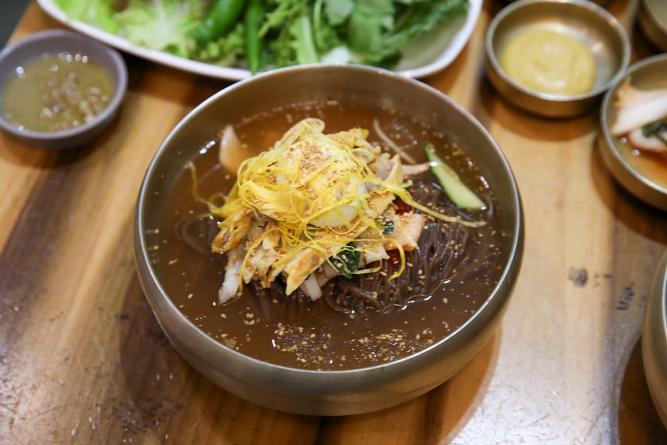 진주 얼치기 살얼음 동치미 육수의 원조 진주 물냉면, 진주 석쇠불고기 안내 2번째 컷