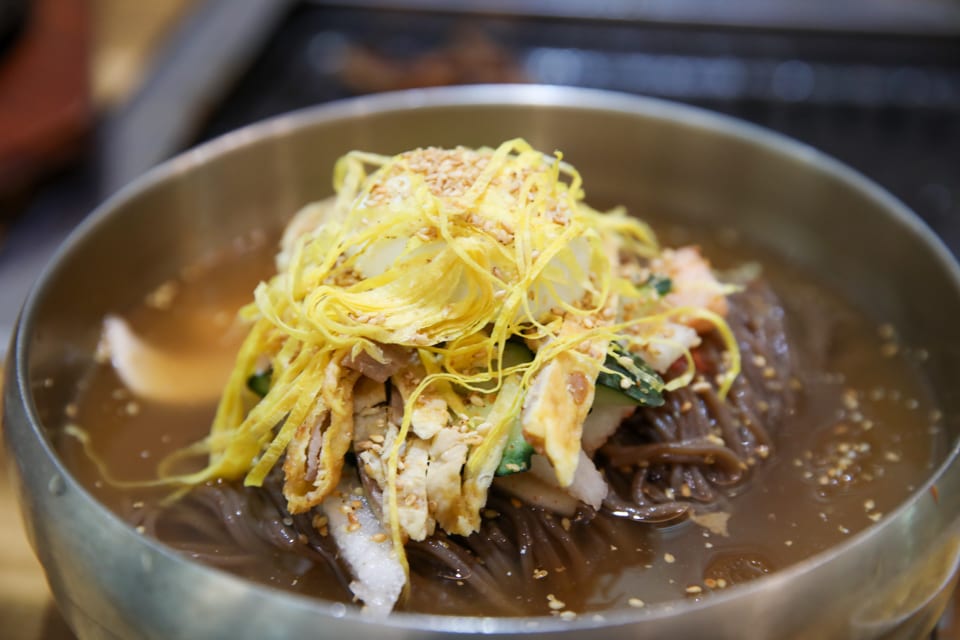 진주 얼치기 살얼음 동치미 육수의 원조 진주 물냉면, 진주 석쇠불고기 안내