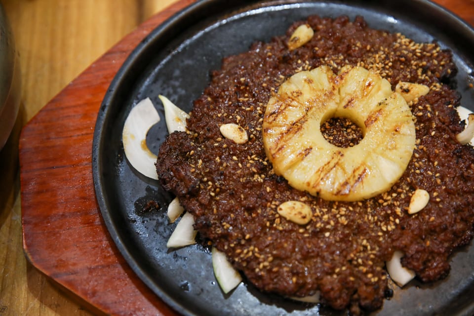 진주 얼치기 불향 입힌 석쇠불고기 한 접시, 진주 석쇠불고기 안내 4번째 컷