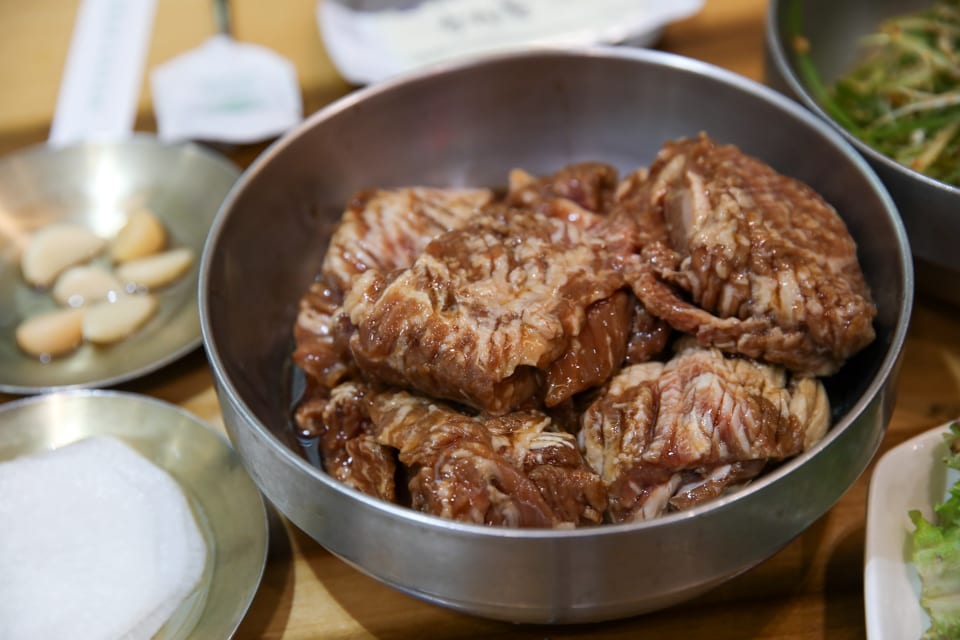 진주 얼치기 굽기 전 소양념갈비 상차림, 진주 소갈비 맛집 안내 2번째 컷
