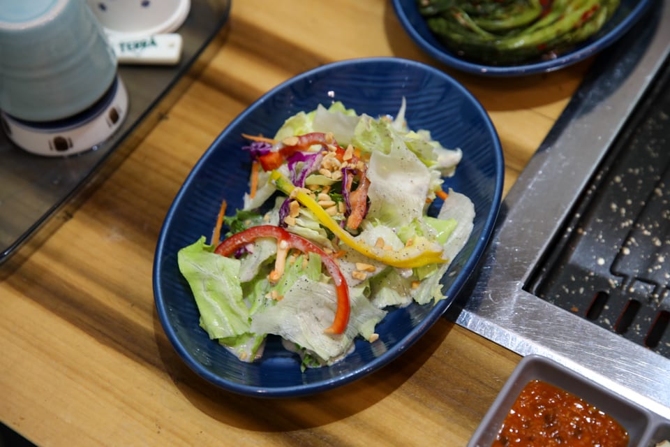 진주 얼치기 아삭한 양상추 샐러드, 진주 육전 안내