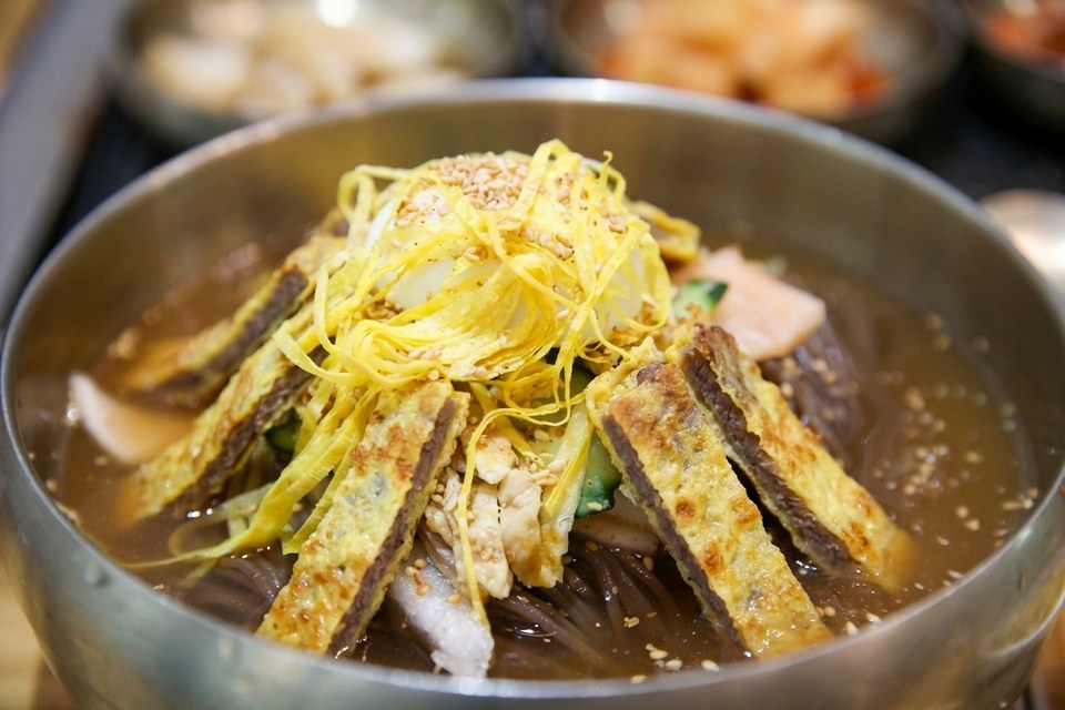 진주 얼치기 살얼음 동치미 육수의 원조 진주 물냉면, 진주 냉면 맛집 웨이팅·주차 안내