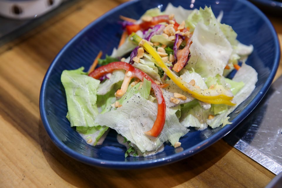진주 얼치기 아삭한 양상추 샐러드, 진주 데이트 맛집·저녁 모임 안내