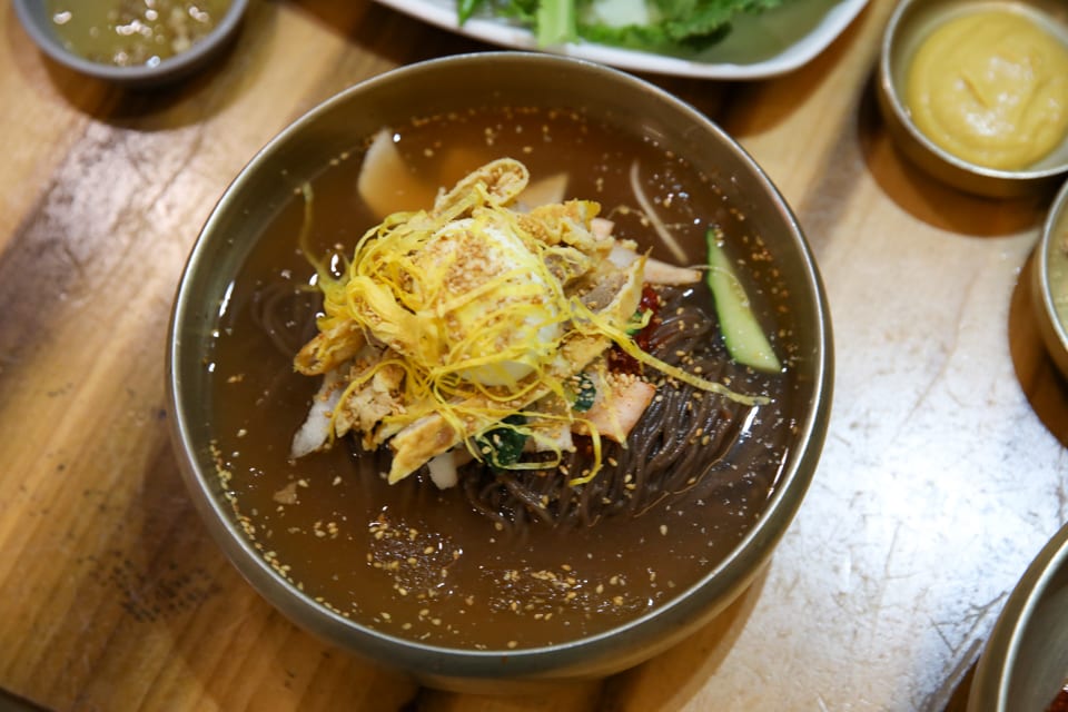 진주 얼치기 살얼음 동치미 육수의 원조 진주 물냉면, 진주 혼밥 안내 2번째 컷
