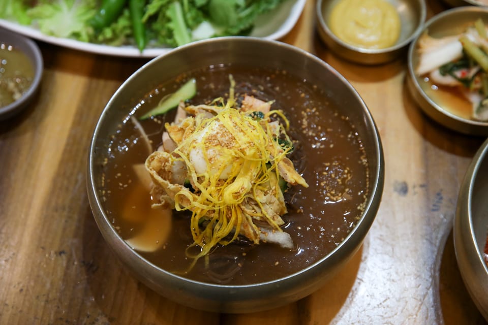 진주 얼치기 살얼음 동치미 육수의 원조 진주 물냉면, 진주 혼밥 안내
