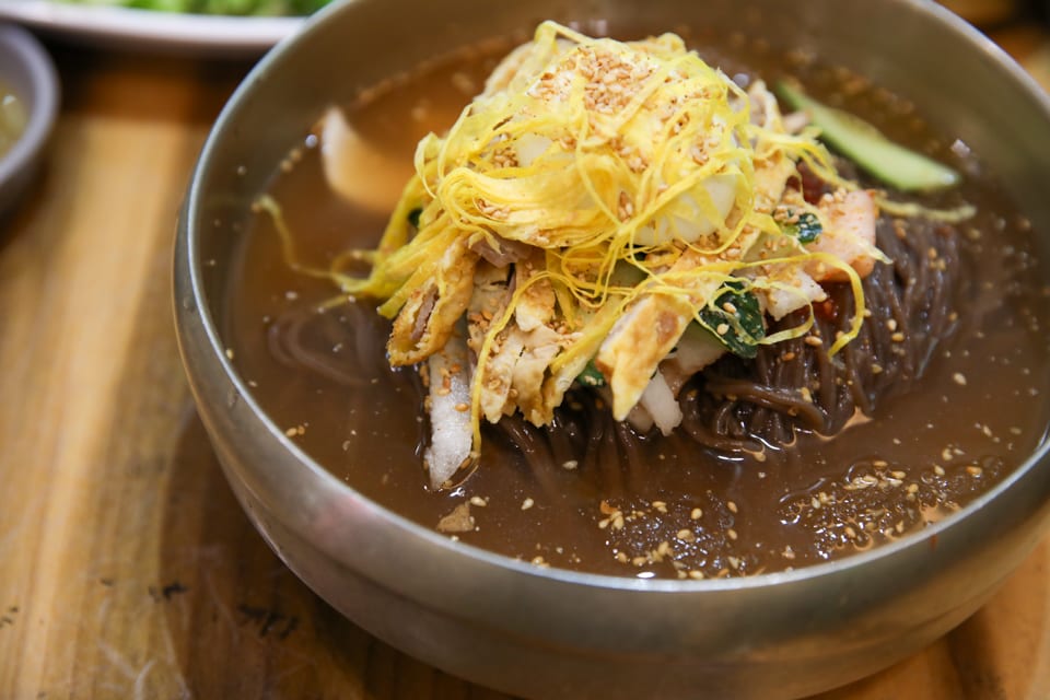 진주 얼치기 살얼음 동치미 육수의 원조 진주 물냉면, 진주 주차 되는 맛집 안내 2번째 컷