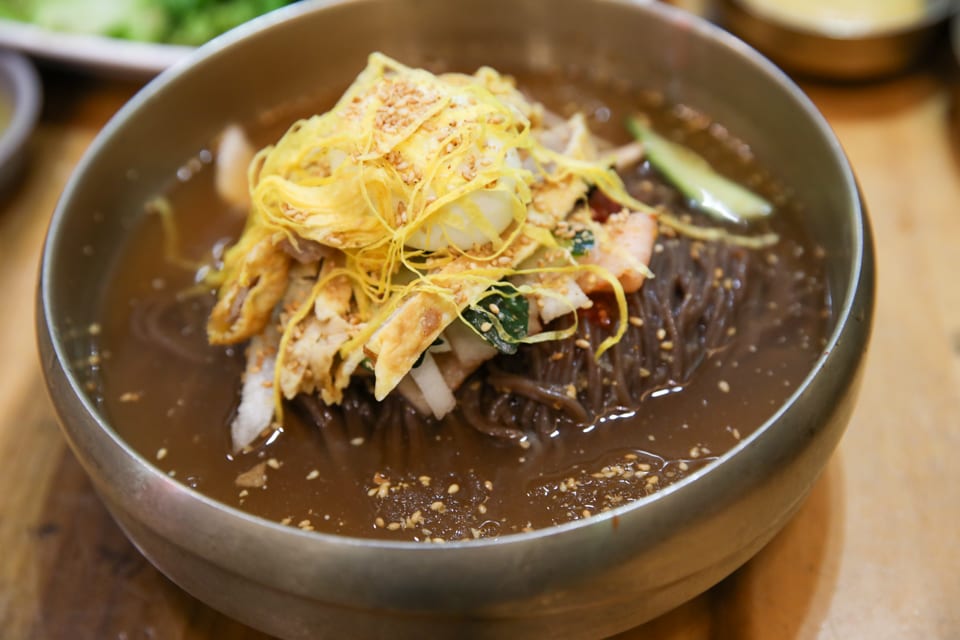 진주 얼치기 살얼음 동치미 육수의 원조 진주 물냉면, 얼치기 수상·인증 안내 2번째 컷